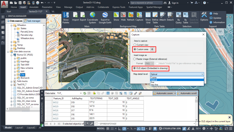 Spatial Manager For Autocad 2020 Compatible 3045