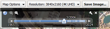 Google Earth time slider