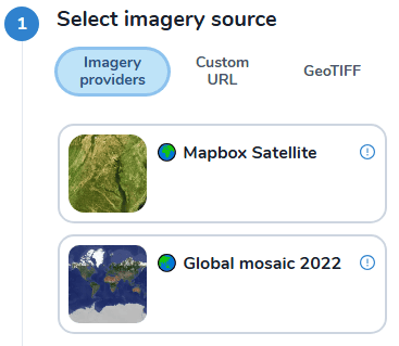 mapflow AI imagery source