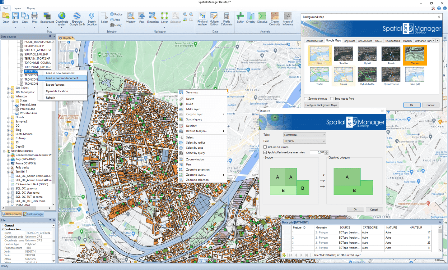 Download Portugal GIS Data Formats- Shp, KML, GeoJSON, CSV. 