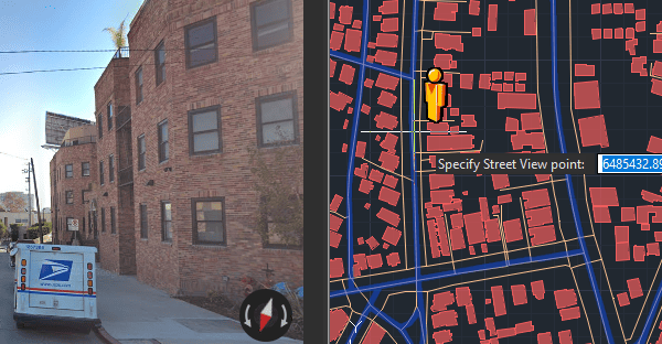 Street View in GstarCAD